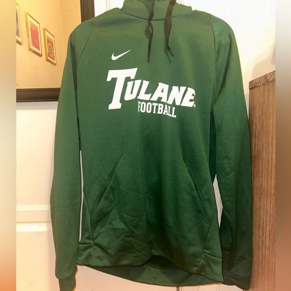 Nike Other - Tulane Football Player Issued Nike Hoodie Men’s Medium